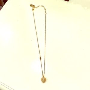 Juicy couture heart necklace